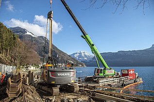 Foto Ufersanierung in Gersau