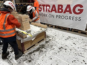 Zukunftstag bei STRABAG - Sicherheitsschulung