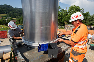 Foto von Einbau Grundwasserpumpwerk Leim