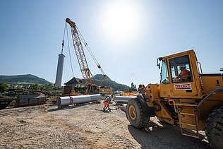 Foto von Einbau Grundwasserpumpwerk Leim