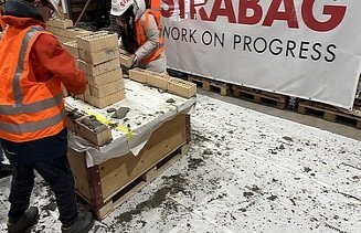 Zukunftstag bei STRABAG - Sicherheitsschulung