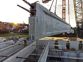 Im Kerenzerbergtunnel / Sicherheitsstollen