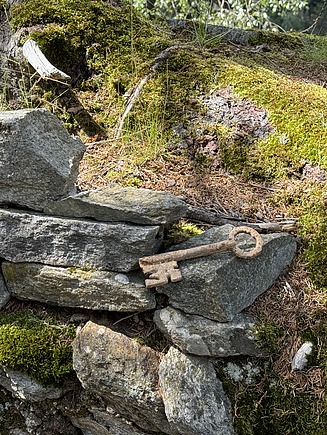 Archäologischer Fund: Alter Schlüssel der Burg Caschlatsch