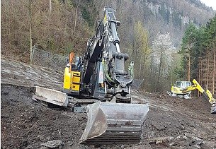 Bild von Kerenzerbergtunnel Neubau Sicherheitsstollen