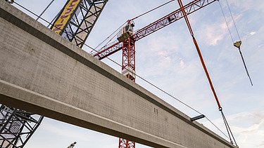 Bauarbeiten beim Kerenzerbergtunnel