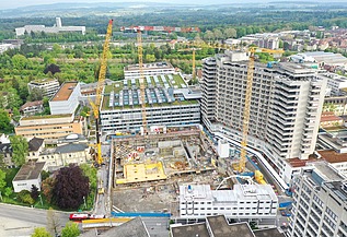 Foto vom Neubau Inselspital