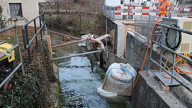 Gossauerbachumleitung für Kanalneubau